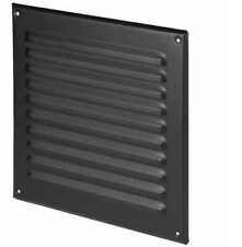 Graphite Metal Air Vent Grille Wall Ventilation Cover Louvre Wall Grilles