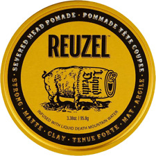 Reuzel Liquid Death Severed Head Pomade Strong Matte Clay Pomade 95.8g