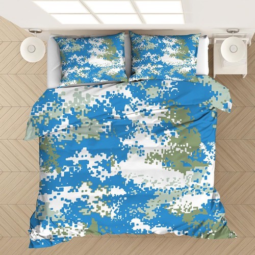 Camouflage quilt army combat - quilt,