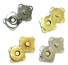 Magnetic Clasp Purse Bag Plum