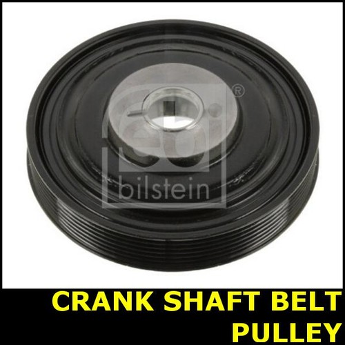 Crankshaft belt pulley - crankshaft, fits
