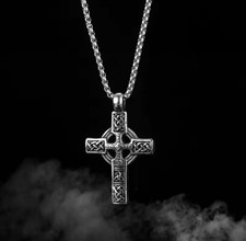Celtic Cross Necklace 304L