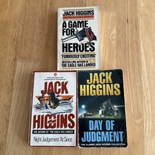Jack Higgins 3 Vintage Paperbacks A2