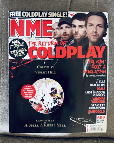 Coldplay featured nme - featured,