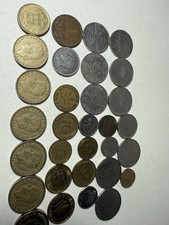 World Coin Lot – Spain Portugal Germany Pre-Euro Vintage Coins Collection