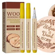3PCS Pyrography Marker Wood