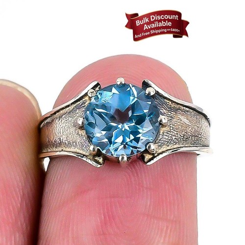 Swiss blue topaz gemstone - swiss,