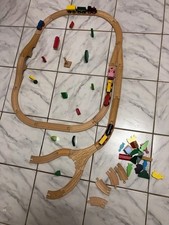 Large Wooden Train Set with