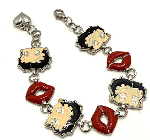 Kfs betty boop enamel charm - betty,