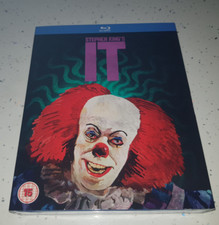 Stephen King's IT  (1990) -  Blu Ray with Slipcase -  New & Sealed