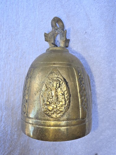 Vintage brass bell - vintage,
