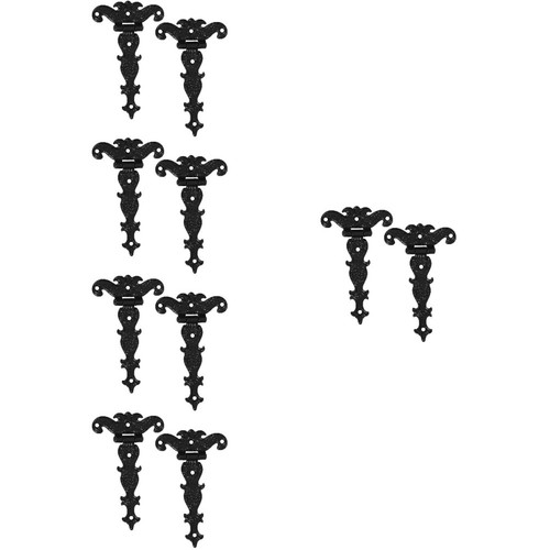 Black zinc alloy detachable - zinc,