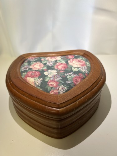 Vintage heart shape wooden - vintage,