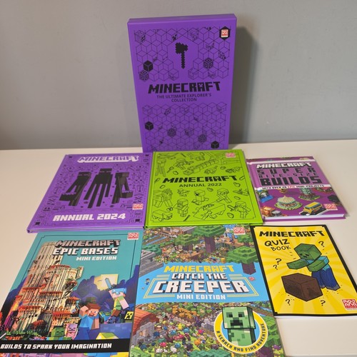 Minecraft book bundle - minecraft,