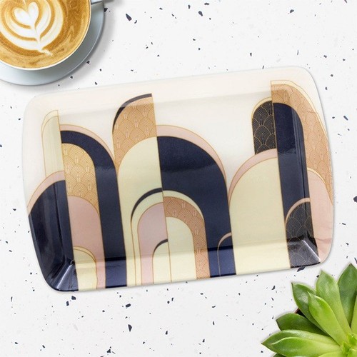 Melamine art deco design - melamine, small
