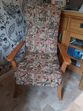 High Back Orthopaedic Support Chair with Knuckles. Excellent to good condition.