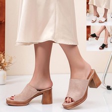 Ladies Summer Slip On Sandals