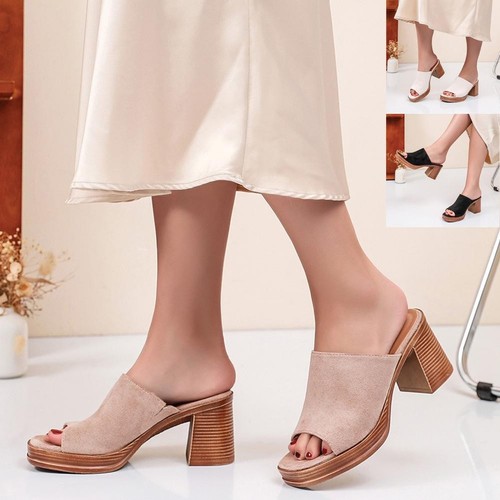 Ladies summer slip sandals - summer,