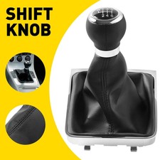 Gear Stick Gaiter Knob Boot w/ Chrome Frame 6 Speed Fits VW Passat B6 2005-2012