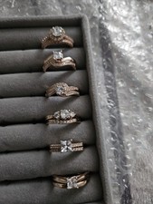 Rose Gold Plated sample rings