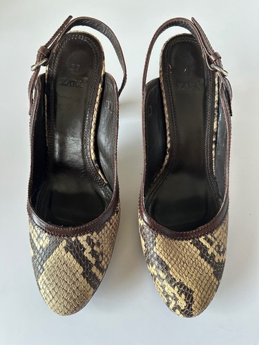 Zara ladies shoes - shoes,, brown/