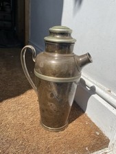 1930s Art Deco Silver Cocktail Shaker - Harrods London