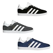 adidas Gazelle Men's Trainer Black , Grey & Navy (UK 7-11) Brand New in Box