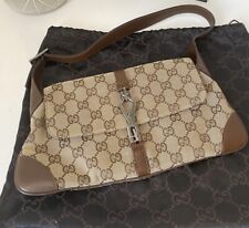 Gucci Monogram Jackie O Flap 00s vintage Shoulder Bag