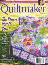 Quiltmaker magazine Summer