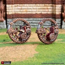 Archanical Monowheel - Rise of the Halflings - Printable Scenery - Terrain, Warg
