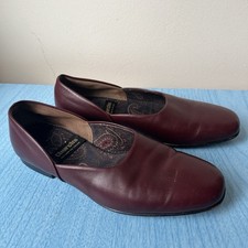 Mens Church’s Northamptonshire English Slippers Style Ajax Size UK 7 Burgundy