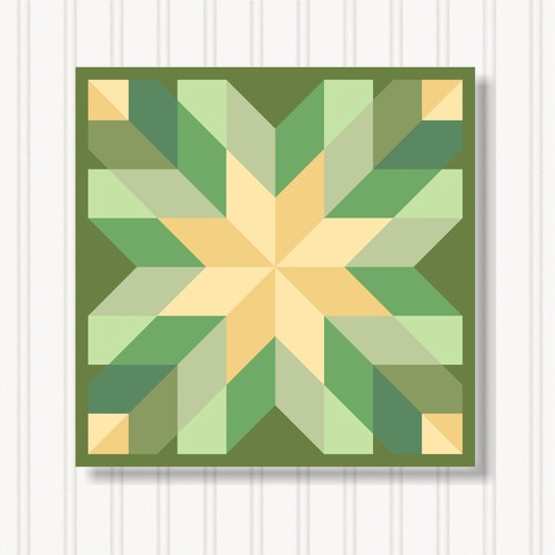 Barn quilt square sizes - square,, 8