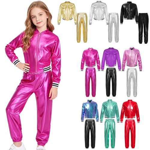 Kids girls glossy - girls, metallic