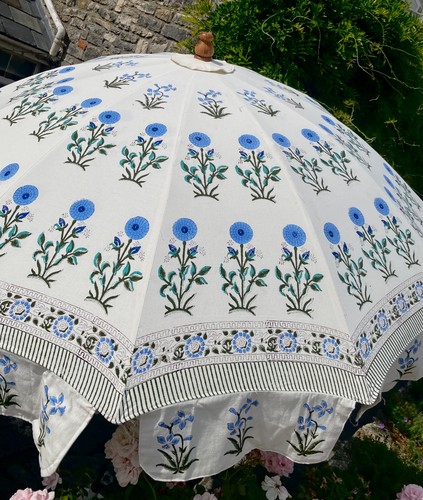 Beautiful garden parasol - , made