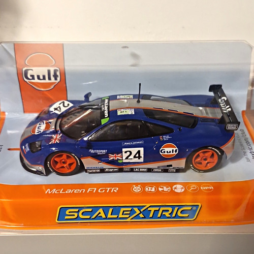 Scalextric mclaren gtr gulf - scalextric,
