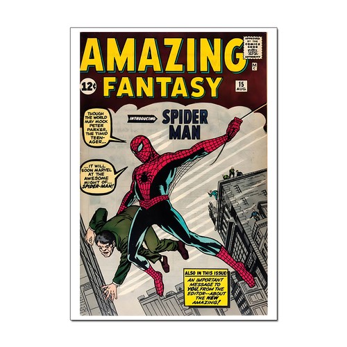 Retro spider man comic book - spider-man,