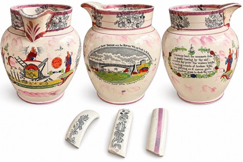 Antique sunderland lustreware - sunderland,