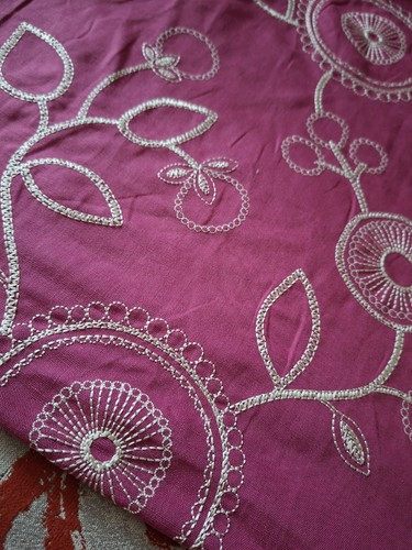 Romo embroidered curtain - romo,