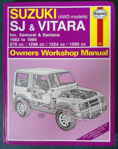 Haynes manual suzuki - manual, vitara
