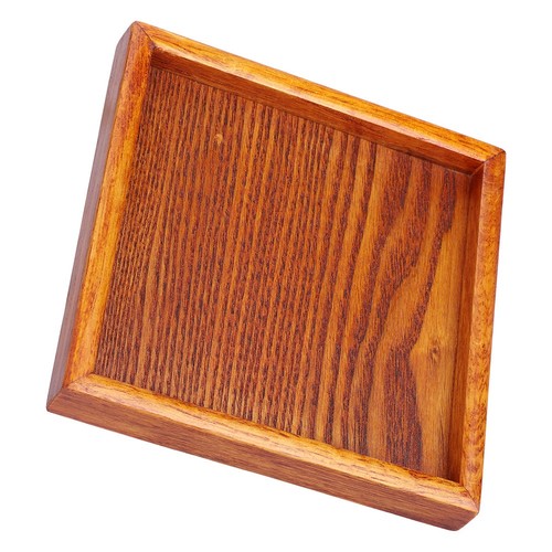 Small light square wooden tea - square,