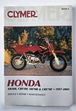NEW OEM CLYMER HONDA XR50R/XR70R KIDS MX BIKE SERVICE REPAIR MANUAL 1997-2005
