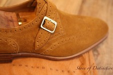 Edward Green Tan Brown Suede