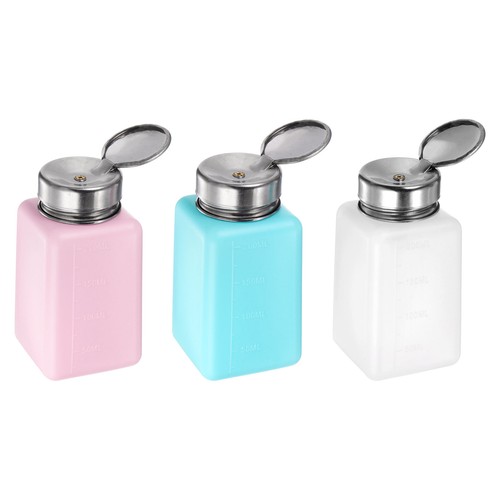 3pcs 200ml push down - push, alcohol