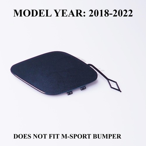 Front bumper tow hook cover - tow,
