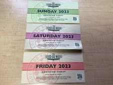 2023 Goodwood Revival Meeting Friday, Saturday & Sunday admission ticket set