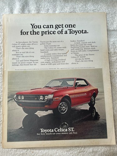 1970 toyota celica st - 1970's,