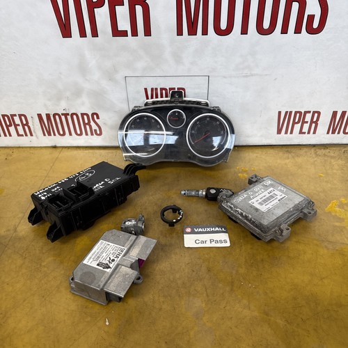 Vauxhall corsa lock kit ecu - vauxhall,