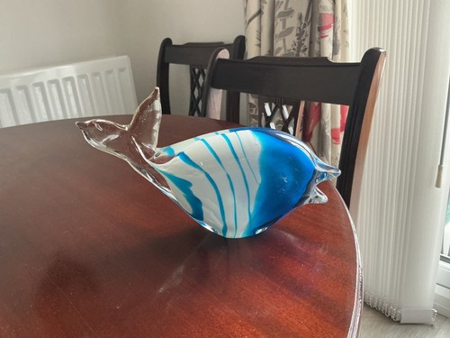 Large blue white - large, fish