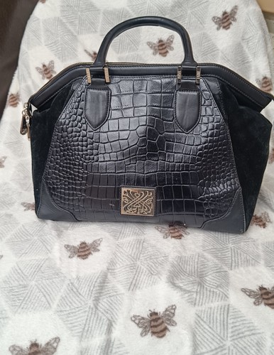 Biba women leather black - women, hand