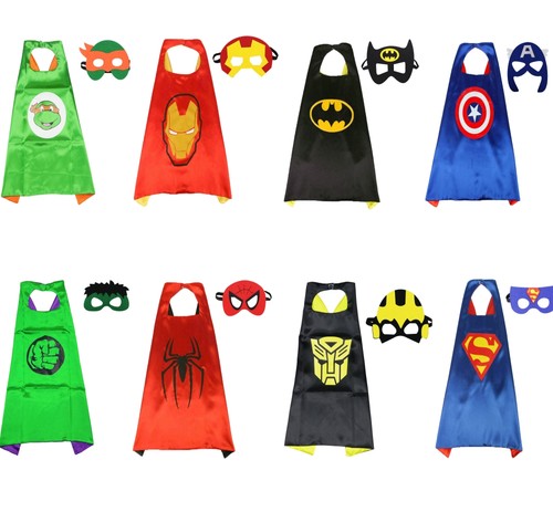 Capes masks cartoon superhero - masks,